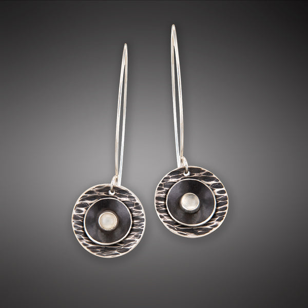 Cosmic earrings Full Moon