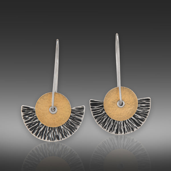 Sunburst Earrings Large